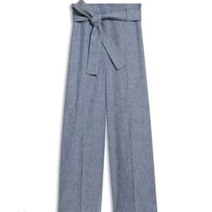 Theory Light Blue Wide Leg Pants